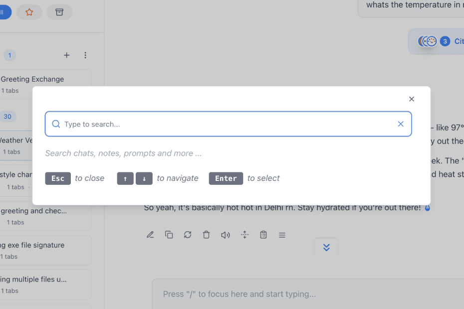 Global Search